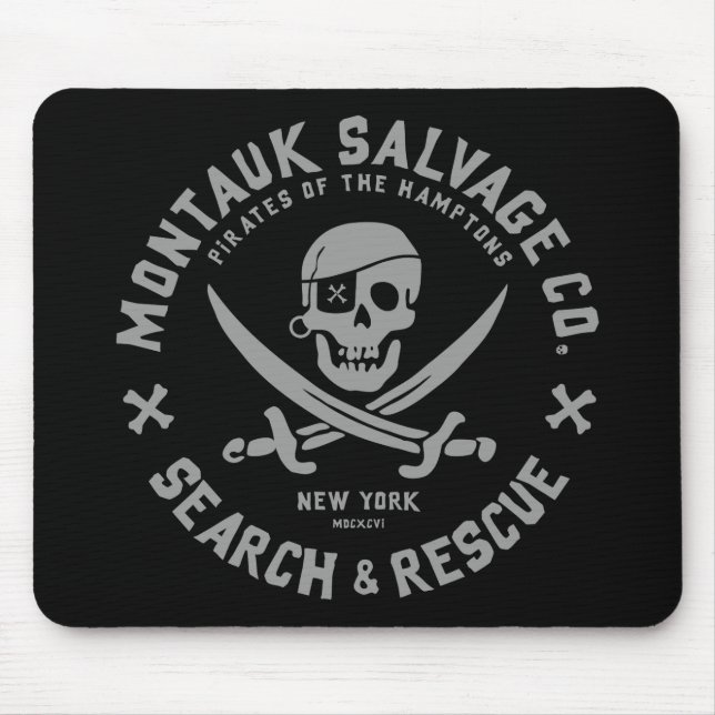 Tapis De Souris Montauk Salvage Company Mousepad (Devant)