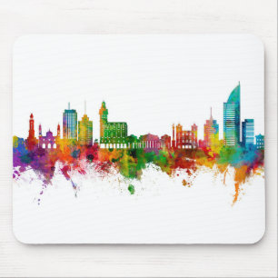 Tapis De Souris Montevideo Skyline Uruguay