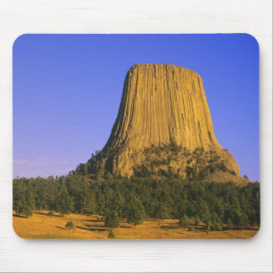 Tapis De Souris Monument national de Devils Tower dans le Wyoming