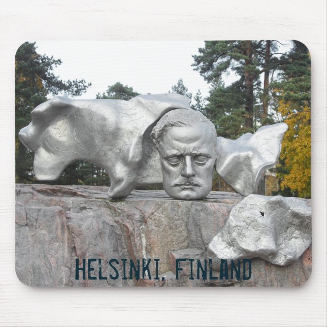 Tapis De Souris Monument Sibelius, Helsinki, Finlande (Devant)