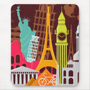 Tapis De Souris Monuments internationaux