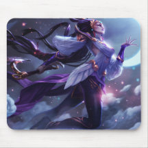 Moon Scorn Gaming Mousepad | Thème Night Warrior