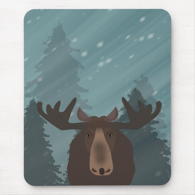 Tapis De Souris Moose Mousepad (Devant)
