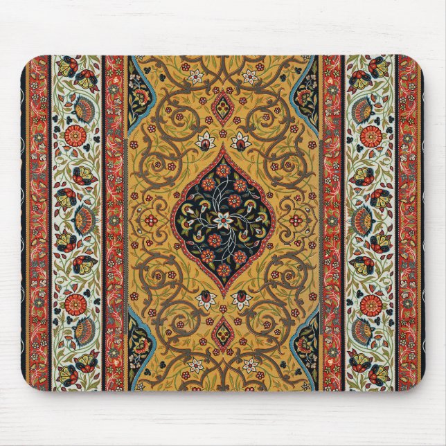 Tapis De Souris Moquette Perse antique Design élégant (Devant)
