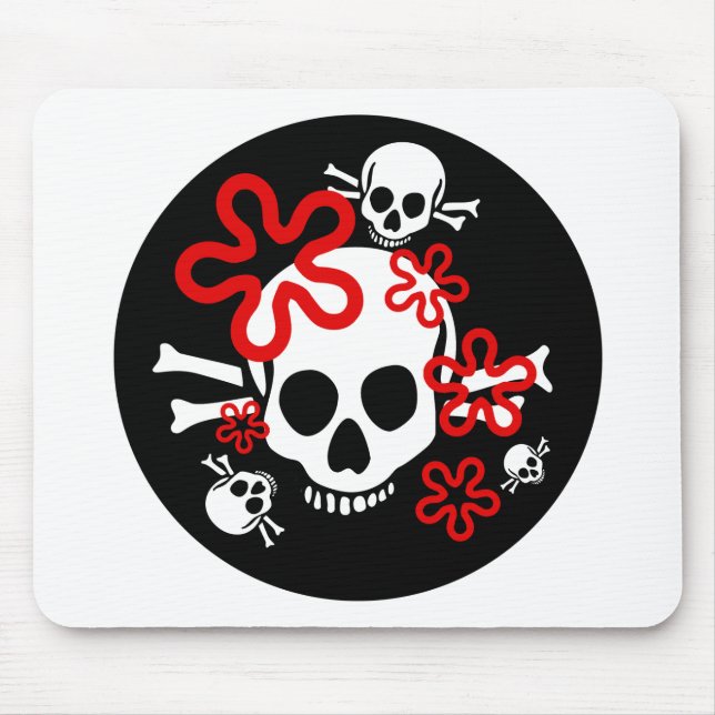 Tapis de souris morbide, (Devant)