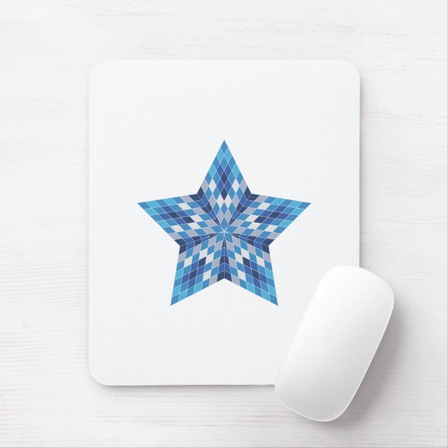 Tapis De Souris Mosaic Starburst (Avec souris)
