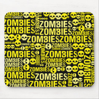 Tapis De Souris Mosaïque de zombis