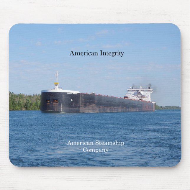 Tapis De Souris Mosepad American Integrity (Devant)