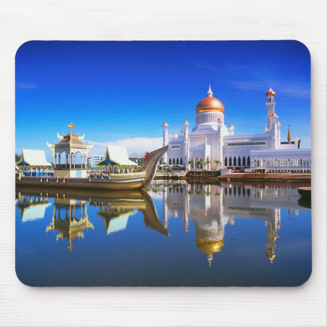 Tapis De Souris Mosquée Sultan Omar Ali Saifuddien (Devant)