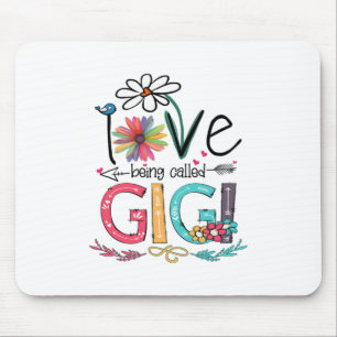 Tapis De Souris Mother I Love Being Called Gigi Sunflower Birthday