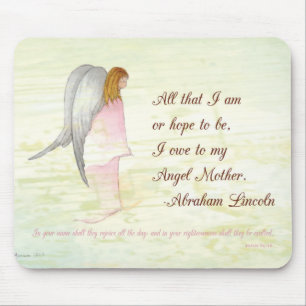 Tapis De Souris Mother's Day Religious Angel