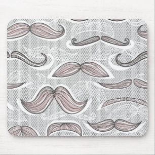 Tapis De Souris Motif à la mode de moustache