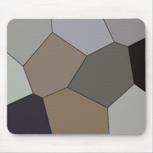 Tapis De Souris Motif à tonalité terrestre moderne