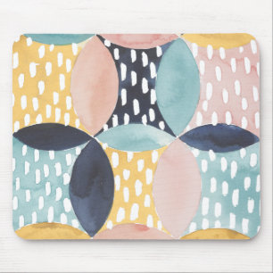 Tapis De Souris Motif abstrait de cercle