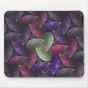 Tapis De Souris Motif Abstrait violet de souhaits infinis