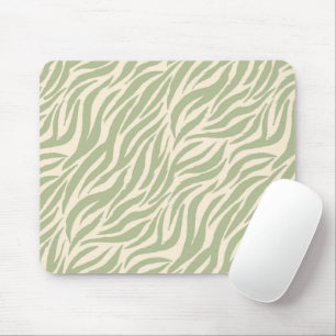 Tapis De Souris Motif animal de Tiger vert rayures