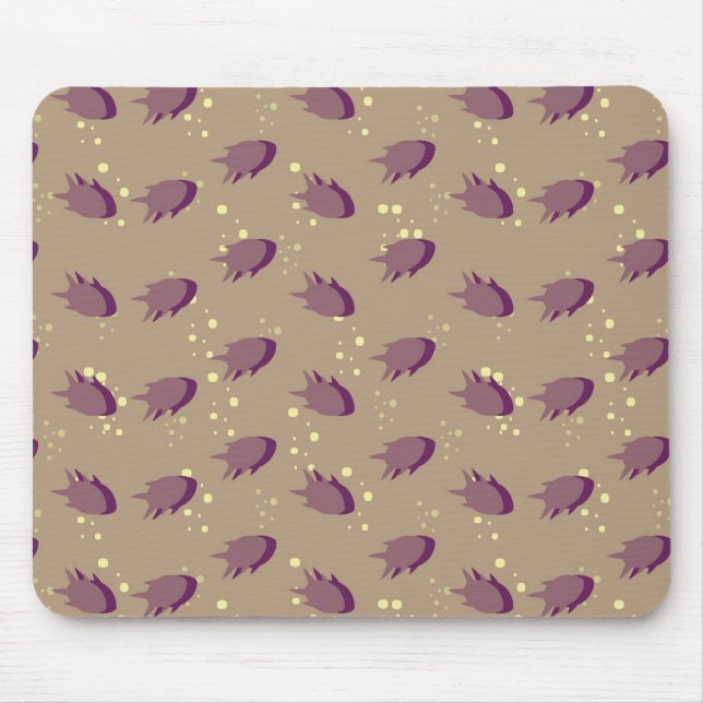 Tapis De Souris motif avec des poissons (Devant)