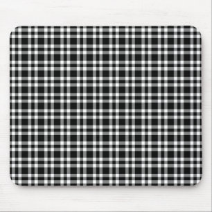 Tapis De Souris Motif carreaux noir blanc