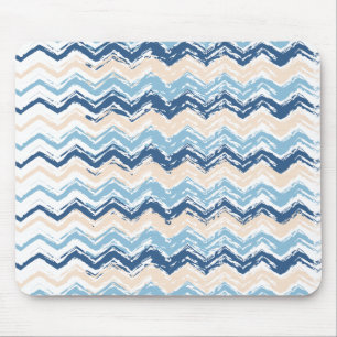 Tapis De Souris Motif Chevron de l'océan Pacifique
