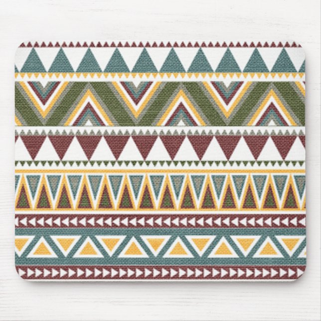 Tapis De Souris Motif complexe aztèque (Devant)