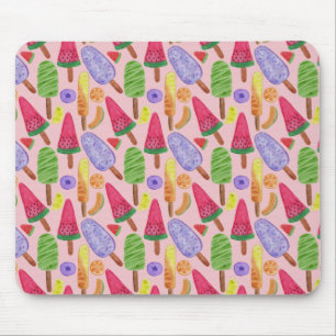 Tapis De Souris Motif crème glacée motif Lollies lollipop 5