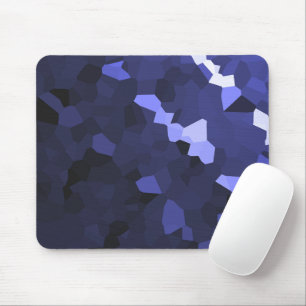 Tapis De Souris Motif Cristallisé Teinte Violette