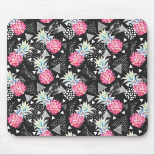 Tapis De Souris Motif d'ananas triangulaire texturé