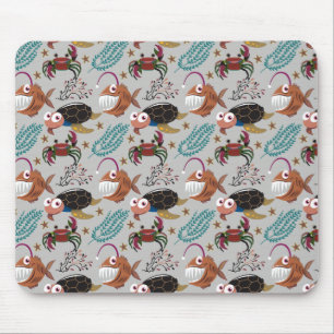 Tapis De Souris Motif d'animaux aquatiques vie sous-marine en me
