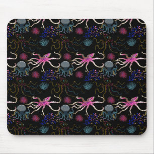 Tapis De Souris Motif d'animaux aquatiques   vie sous-marine océan