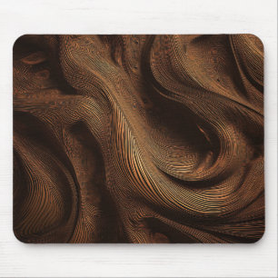 Tapis De Souris Motif de bois déformé et tourbillonnant
