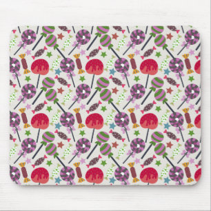 Tapis De Souris Motif de bonbons motif Lollies lollipop 11
