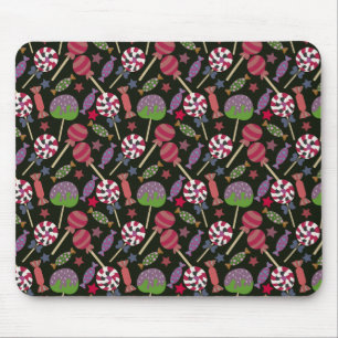 Tapis De Souris Motif de bonbons motif Lollies lollipop 16