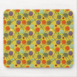 Tapis De Souris Motif de bonbons   motif Lollies   lollipop 30