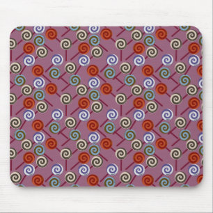Tapis De Souris Motif de bonbons   motif Lollies   lollipop 49
