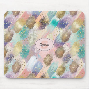 Tapis De Souris Motif de brosse diagonale dynamique
