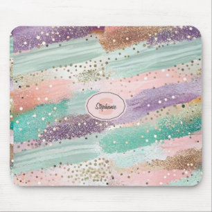 Tapis De Souris Motif de brosse diagonale dynamique (2)