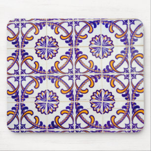 Tapis De Souris Motif de carreaux de près, Portugal