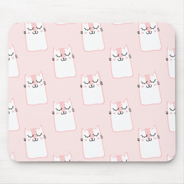 Tapis De Souris Motif de chats mignons (Devant)