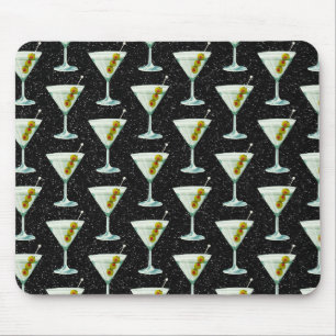 Tapis De Souris Motif de cocktails Martini