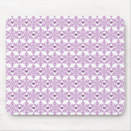 Tapis De Souris Motif de coeur Snowflake