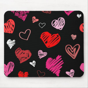Tapis De Souris Motif de cœurs