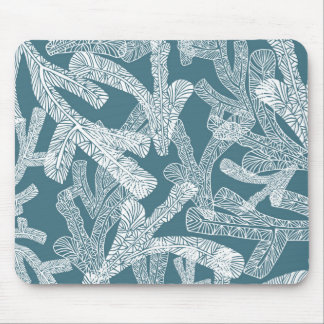 Tapis De Souris Motif de corail détaillé
