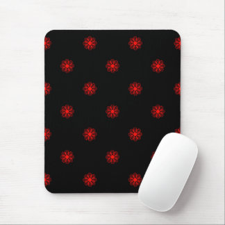 Tapis De Souris Motif de design floral élégant inspiré du gothique