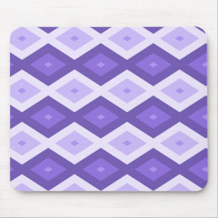 Tapis De Souris Motif de diamant violet