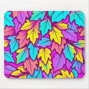 Tapis De Souris Motif de feuille dynamique