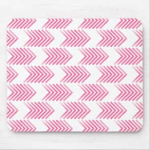 Tapis De Souris Motif de flèche Tribal Rose