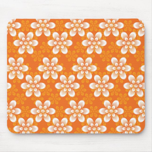 Tapis De Souris Motif de fleurs (Devant)
