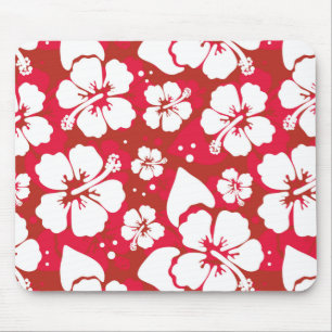 Tapis De Souris Motif de fleurs de ketmie