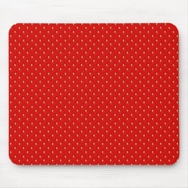 Tapis De Souris Motif de fraise (Devant)