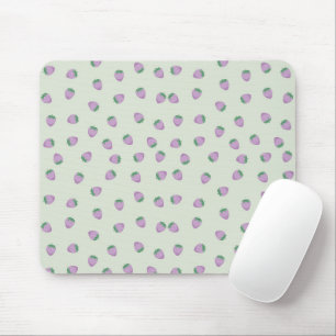 Tapis De Souris Motif de fraises pourpres